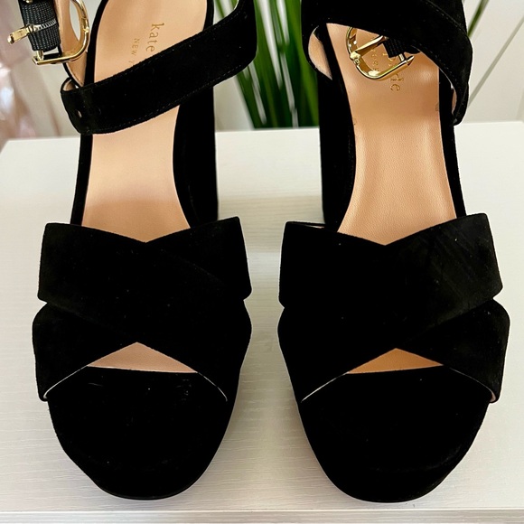 KATE SPADE NEW YORK GRACE OPEN TOE PLATFORM SANDALS - WOMEN’S SIZE 8 - Picture 4 of 10